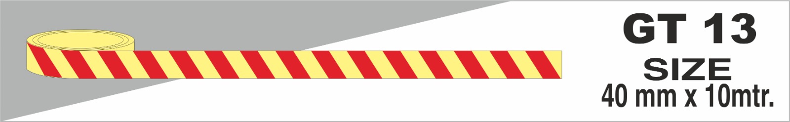 RED  DIAGONAL TAP 
(GT 13)